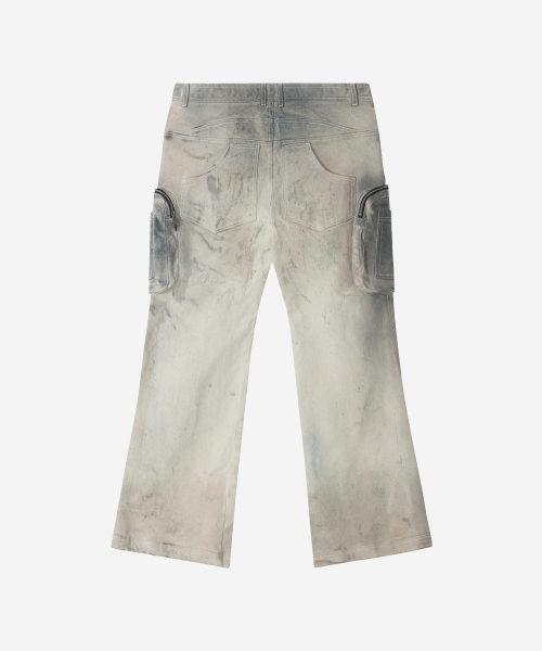BLR(ビーエルアール)の「Double Pockets Hand Washing Flare Pants(デニムパンツ・メンズ・その他・SMALL/MEDIUM/LARGE)」の3枚目の写真