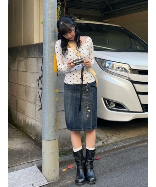 LAGUA GEM(ラグアジェム)の「SHORT ENGINEER ブーツ(ブーツ・レディース・ブラック・SMALL/MEDIUM/LARGE)」の17枚目の写真