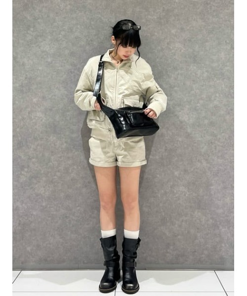 LAGUA GEM(ラグアジェム)の「SHORT ENGINEER ブーツ(ブーツ・レディース・ブラック・SMALL/MEDIUM/LARGE)」の20枚目の写真
