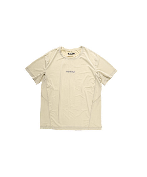 THEWARLD(ザワールド)の「BASIC RUNNING TEE BEIGE(Tシャツ/カットソー・レディース・その他・1/2/4/3)」の1枚目の写真
