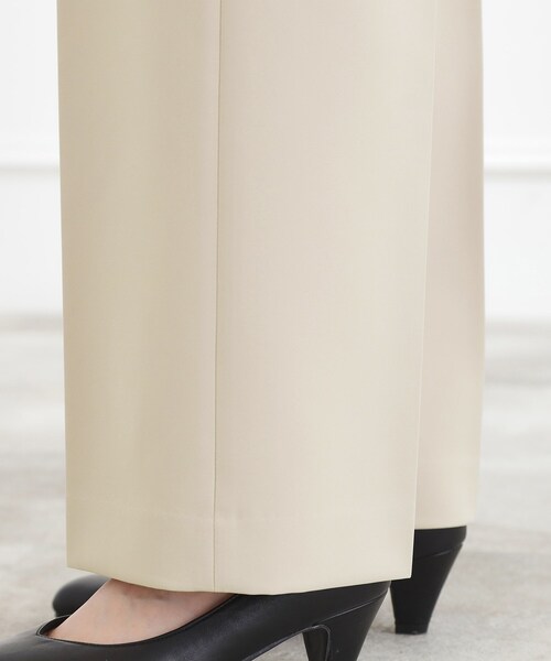 grove（グローブ）の「【マシンウォッシュ／防シワ/SS-3L】ストレッチワイドパンツ（その他パンツ・レディース・ネイビー/ブラック/ナチュラル・02/03/00/01/04/05）」の11枚目の写真