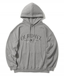 OURDAYZ（アワーデイズ）の「ODZ アーチロゴ フードパーカー [メランジェグレー]（パーカー）」