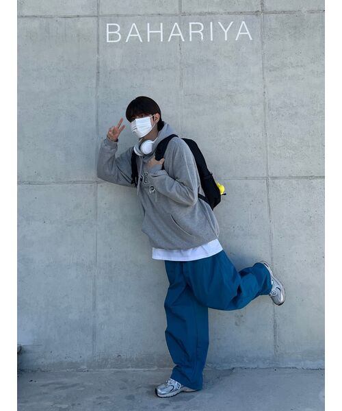 OURDAYZ（アワーデイズ）の「ODZ アーチロゴ フードパーカー [メランジェグレー]（パーカー・レディース・その他・X-LARGE/LARGE/MEDIUM）」の2枚目の写真