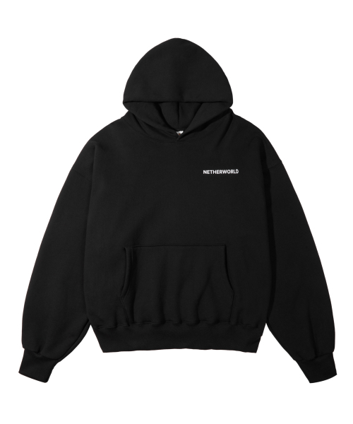 NETHERWORLD(ネザーワールド)の「IN-HOUSE ONLY HOODIE BLACK(パーカー・レディース・その他・SMALL/MEDIUM/LARGE)」の1枚目の写真