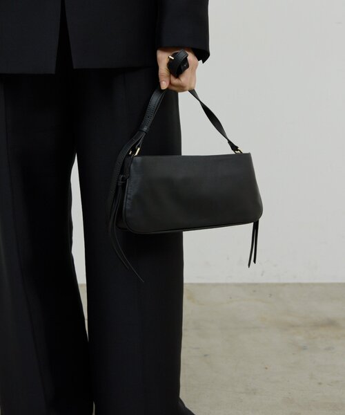 GALLARDAGALANTE(ガリャルダガランテ)の「【2.718】スリムショルダー(ショルダーバッグ・レディース・ブラック/イエロー・FREE)」の4枚目の写真