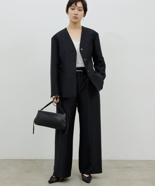 GALLARDAGALANTE(ガリャルダガランテ)の「【2.718】スリムショルダー(ショルダーバッグ・レディース・ブラック/イエロー・FREE)」の5枚目の写真