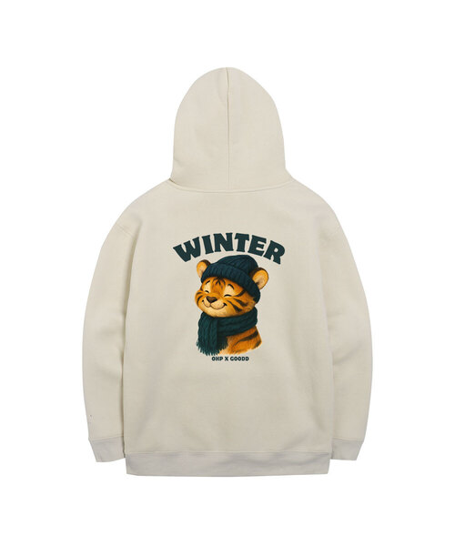OHPxGOODD bWarm Tiger Fleece Hoodie