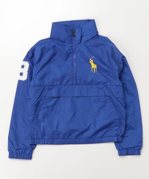 POLO RALPH LAUREN CHILDRENSWEAR(ポロ ラルフ ローレン チルドレンズウェア)の「Big Pony パッカブル フーデッド ジャケット(その他アウター・キッズ・ブルー・L/M/S/XL)」の4枚目の写真