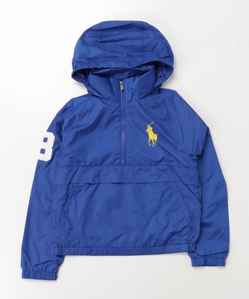 POLO RALPH LAUREN CHILDRENSWEAR(ポロ ラルフ ローレン チルドレンズウェア)の「Big Pony パッカブル フーデッド ジャケット(その他アウター・キッズ・ブルー・L/M/S/XL)」の6枚目の写真