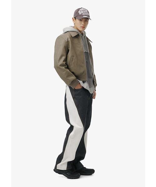PEACEOFMIND(ピースオブマインド)の「ライン配色デニムパンツ(デニムパンツ・メンズ・その他・LARGE/MEDIUM/X-LARGE)」の8枚目の写真