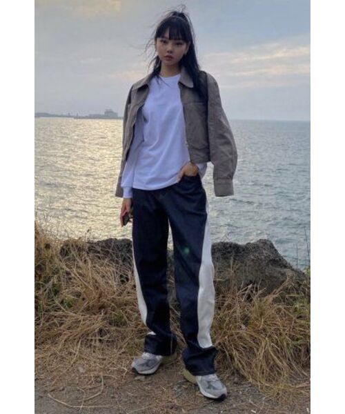 PEACEOFMIND(ピースオブマインド)の「ライン配色デニムパンツ(デニムパンツ・メンズ・その他・LARGE/MEDIUM/X-LARGE)」の18枚目の写真