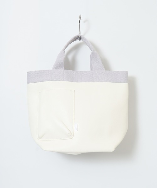 ROOTOTE(ルートート)の「ROOTOTE ランチトート(トートバッグ・メンズ・ホワイト/ピンク/ミント/イエロー×グリーン/ブラック/シルバー・FREE)」の7枚目の写真