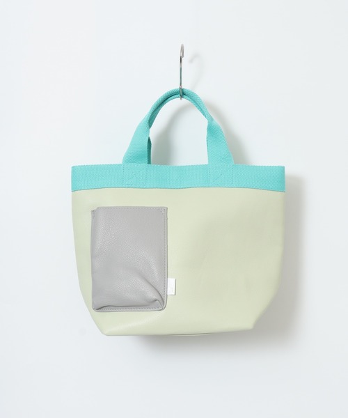 ROOTOTE(ルートート)の「ROOTOTE ランチトート(トートバッグ・メンズ・ホワイト/ピンク/ミント/イエロー×グリーン/ブラック/シルバー・FREE)」の12枚目の写真