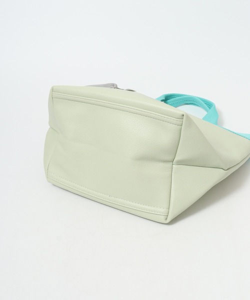 ROOTOTE(ルートート)の「ROOTOTE ランチトート(トートバッグ・メンズ・ホワイト/ピンク/ミント/イエロー×グリーン/ブラック/シルバー・FREE)」の17枚目の写真