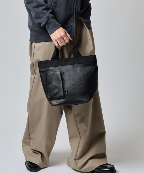 ROOTOTE(ルートート)の「ROOTOTE ランチトート(トートバッグ・メンズ・ホワイト/ピンク/ミント/イエロー×グリーン/ブラック/シルバー・FREE)」の22枚目の写真