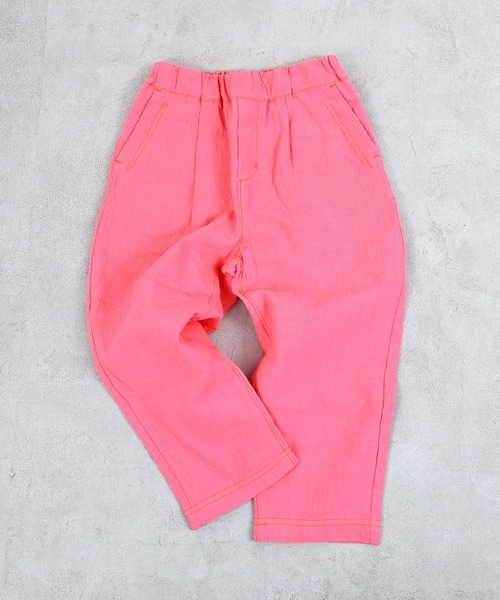 MARKEY'S(マーキーズ)の「タックイージーパンツ(その他パンツ・キッズ・ホワイト系その他/ベージュ系その他/ピンク/グリーン/チャコール/ブルー系その他/イエロー・90/100/110/120/130/140/150)」の7枚目の写真