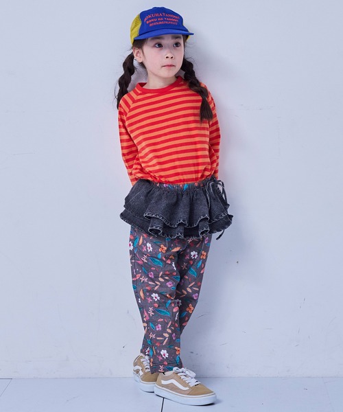 MARKEY'S(マーキーズ)の「タックイージーパンツ(その他パンツ・キッズ・ホワイト系その他/ベージュ系その他/ピンク/グリーン/チャコール/ブルー系その他/イエロー・90/100/110/120/130/140/150)」の16枚目の写真