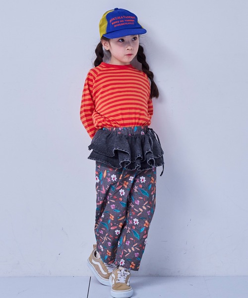 MARKEY'S(マーキーズ)の「タックイージーパンツ(その他パンツ・キッズ・ホワイト系その他/ベージュ系その他/ピンク/グリーン/チャコール/ブルー系その他/イエロー・90/100/110/120/130/140/150)」の17枚目の写真