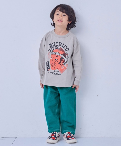 MARKEY'S(マーキーズ)の「タックイージーパンツ(その他パンツ・キッズ・ホワイト系その他/ベージュ系その他/ピンク/グリーン/チャコール/ブルー系その他/イエロー・90/100/110/120/130/140/150)」の12枚目の写真