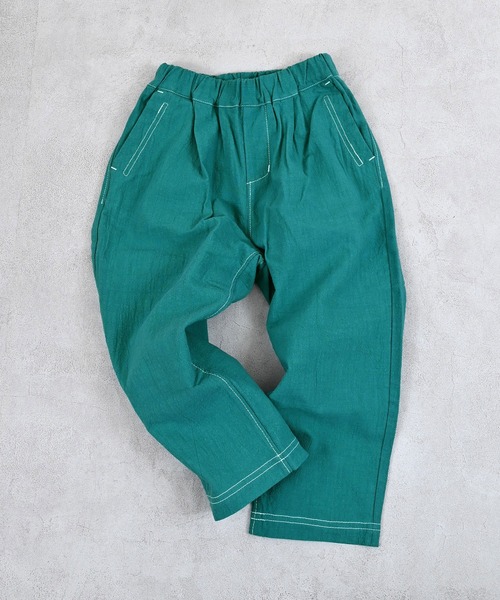 MARKEY'S(マーキーズ)の「タックイージーパンツ(その他パンツ・キッズ・ホワイト系その他/ベージュ系その他/ピンク/グリーン/チャコール/ブルー系その他/イエロー・90/100/110/120/130/140/150)」の11枚目の写真