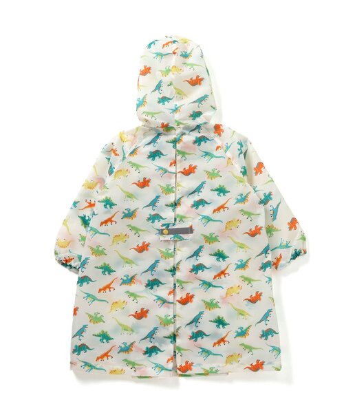 BREEZE(ブリーズ)の「4柄レインコート(レインコート/ポンチョ・キッズ・ピンク/レインボー/ブルー/オフホワイト・110/120/100/130)」の5枚目の写真
