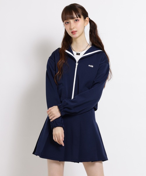 MILK(ミルク)の「Sailor ジャージ スカート(スカート・レディース・B/C/A・FREE)」の5枚目の写真