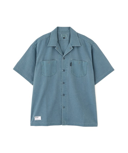 schott（ショット）の「Schott/ショット/SNOW WASH TC SHIRT/スノー ウォッシュ シャツ（シャツ/ブラウス・メンズ・ブラウン/ブラック/グリーン・XL/L/M/2XL）」の17枚目の写真