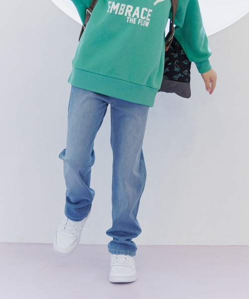 GLOBAL WORK（グローバルワーク）の「スゴラクストレッチスリムパンツ/608397（デニムパンツ・キッズ・ブルー/ブラック/ライトブルー・130cm/140cm/150cm/160cm）」の6枚目の写真