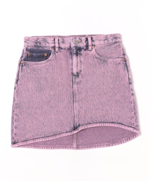 kotohayokozawa(コトハヨコザワ)の「WAVE CUT DYED SKIRT(スカート・レディース・パープル/ホワイト・SMALL/MEDIUM)」の2枚目の写真