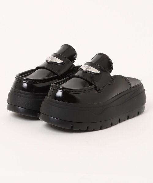 JORDAN BRAND(ジョーダンブランド)の「JORDAN BRAND W AIR JORDAN MULE エア ジョーダン ミュール WHJ4292 001BLACK/M SILV(スニーカー・メンズ・ブラック・25.0cm/24.0cm/23.0cm)」の1枚目の写真