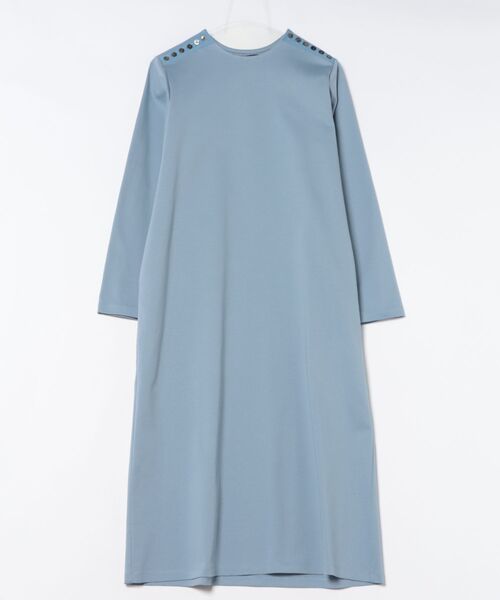 ZUCCa(ズッカ)の「CLEAR PONTE / ワンピース(ワンピース・レディース・ブラック/ライトブルー/オフホワイト・M size)」の3枚目の写真