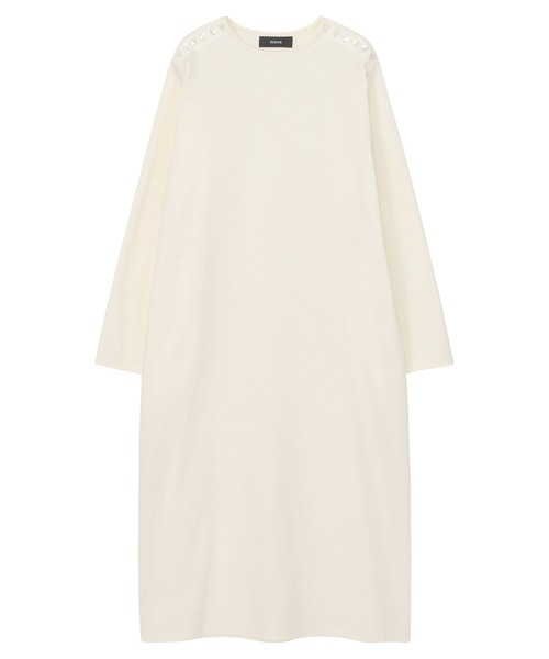 ZUCCa(ズッカ)の「CLEAR PONTE / S(ワンピース・レディース・ブラック/ライトブルー/オフホワイト・M size)」の2枚目の写真