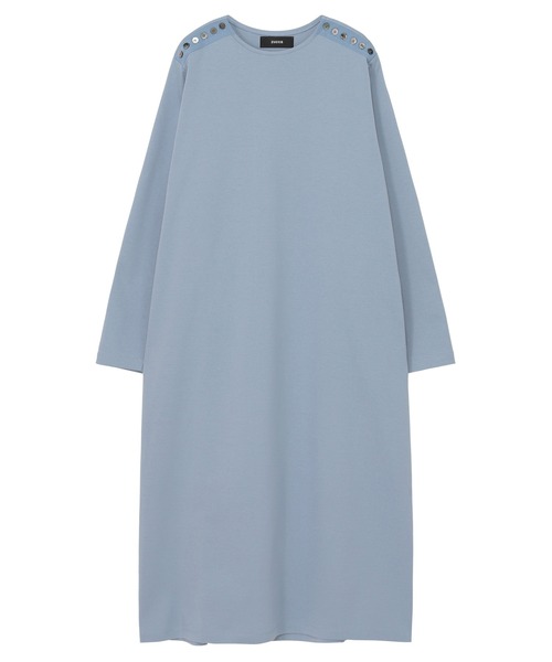 ZUCCa(ズッカ)の「CLEAR PONTE / S(ワンピース・レディース・ブラック/ライトブルー/オフホワイト・M size)」の3枚目の写真
