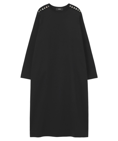 ZUCCa(ズッカ)の「CLEAR PONTE / S(ワンピース・レディース・ブラック/ライトブルー/オフホワイト・M size)」の8枚目の写真