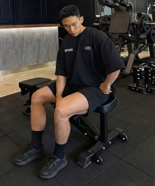 PHERMENON(フェルメノン)の「エアストレッチショーツ - グレー(その他パンツ・メンズ・グレー・1/2/3)」の7枚目の写真