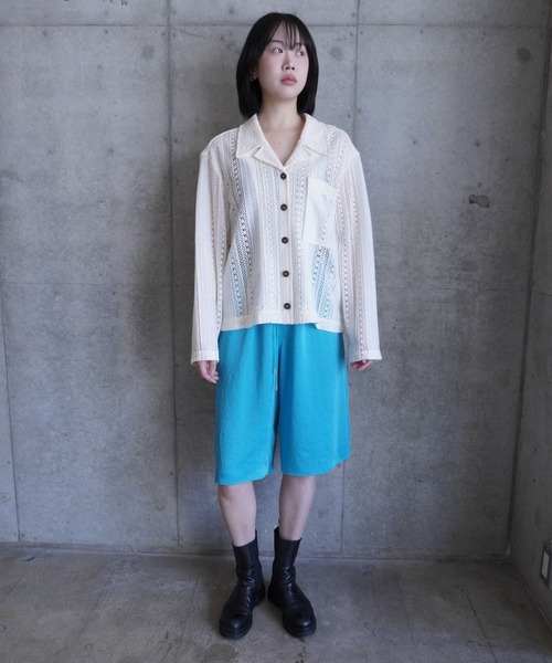 G.V.G.V.(ジーヴィージーヴィー)の「SATIN SHORTS(その他パンツ・レディース・ライトブルー/マジェンタ・36/38)」の10枚目の写真