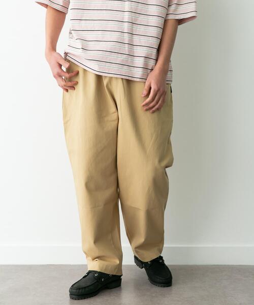 URBAN RESEARCH Sonny Label(アーバンリサーチサニーレーベル)の「ベーシックワイドイージーチノパンツ(その他パンツ・メンズ・ベージュ/ブラック/チャコールグレー/オフホワイト・MEDIUM/SMALL/LARGE)」の4枚目の写真