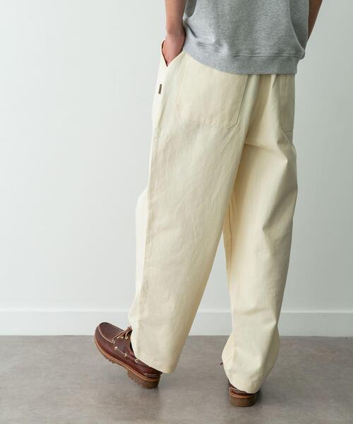 URBAN RESEARCH Sonny Label(アーバンリサーチサニーレーベル)の「ベーシックワイドイージーチノパンツ(その他パンツ・メンズ・ベージュ/ブラック/チャコールグレー/オフホワイト・MEDIUM/SMALL/LARGE)」の20枚目の写真