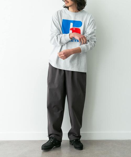 URBAN RESEARCH Sonny Label(アーバンリサーチサニーレーベル)の「ベーシックワイドイージーチノパンツ(その他パンツ・メンズ・ベージュ/ブラック/チャコールグレー/オフホワイト・MEDIUM/SMALL/LARGE)」の6枚目の写真