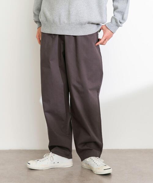 URBAN RESEARCH Sonny Label(アーバンリサーチサニーレーベル)の「ベーシックワイドイージーチノパンツ(その他パンツ・メンズ・ベージュ/ブラック/チャコールグレー/オフホワイト・MEDIUM/SMALL/LARGE)」の10枚目の写真