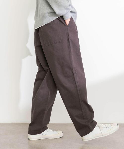 URBAN RESEARCH Sonny Label(アーバンリサーチサニーレーベル)の「ベーシックワイドイージーチノパンツ(その他パンツ・メンズ・ベージュ/ブラック/チャコールグレー/オフホワイト・MEDIUM/SMALL/LARGE)」の11枚目の写真