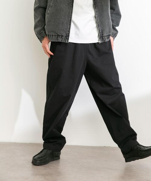 URBAN RESEARCH Sonny Label(アーバンリサーチサニーレーベル)の「ベーシックワイドイージーチノパンツ(その他パンツ・メンズ・ベージュ/ブラック/チャコールグレー/オフホワイト・MEDIUM/SMALL/LARGE)」の14枚目の写真