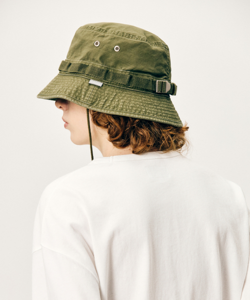ESPIONAGE(エスピオナジ)の「Jungle Boonie Hat Olive(ハット・レディース・その他・ONE SIZE)」の10枚目の写真