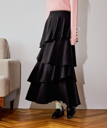 mysty woman | アシメティアードスカート3 644129(スカート)