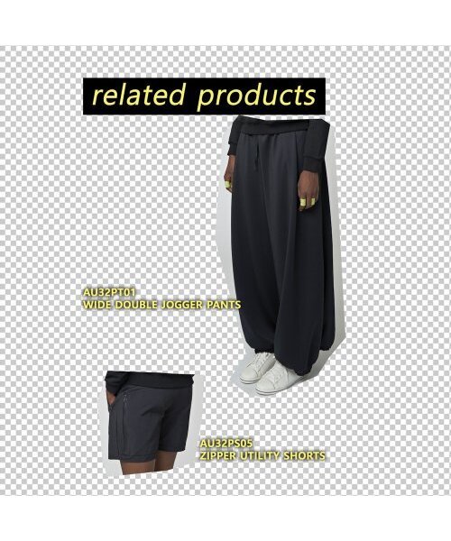 ATHPLATFORM(アスプラットフォーム)の「AU32TL03 ソイングスウェットシャツ_ブラック(スウェット・レディース・その他・L/M)」の7枚目の写真