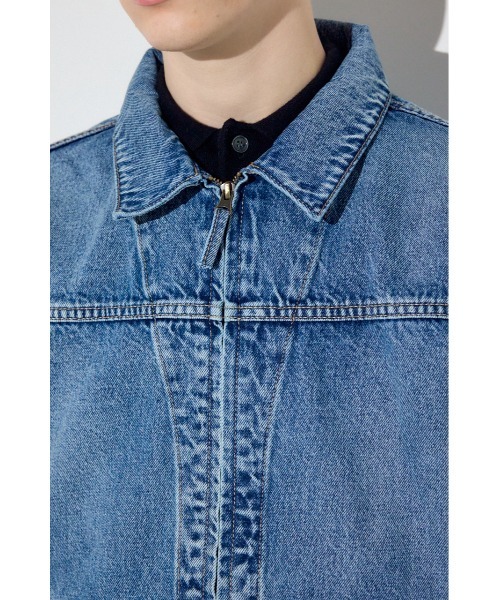 ファスナーデザインGジャン（デニムジャケット）｜AZUL BY MOUSSY