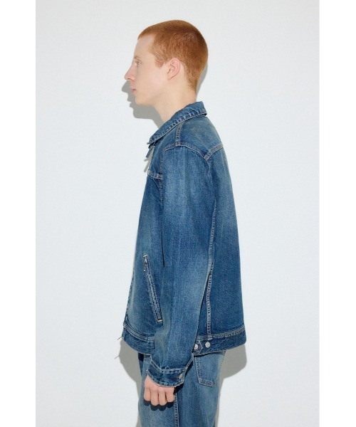 ファスナーデザインGジャン（デニムジャケット）｜AZUL BY MOUSSY