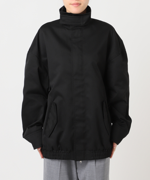 CITYSHOP(シティーショップ)の「COTTON BLOUSON:ブルゾン(ブルゾン・レディース・ベージュ/ブラック・36/38)」の16枚目の写真