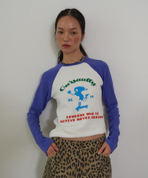 JOINT WORKS | OURSAALTY / アワーソルティ Saaalty girl raglan T-shirts(Tシャツ/カットソー)