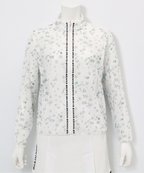 archivio（アルチビオ）の「＜LADIES>メッシュ花柄ブルゾン（ブルゾン・レディース・ネイビー/ホワイト/ピンク・L/M/S）」の11枚目の写真